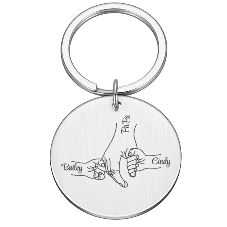 Schlüsselanhänger personalisiert  Family