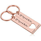 Schlüsselanhänger Personalisiert mit persönlicher Gravur