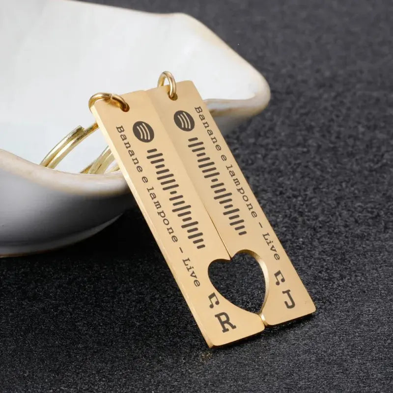 Schlüsselanhänger Personalisiert Spotify