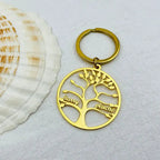Schlüsselanhänger Personalisierter Lebensbaum