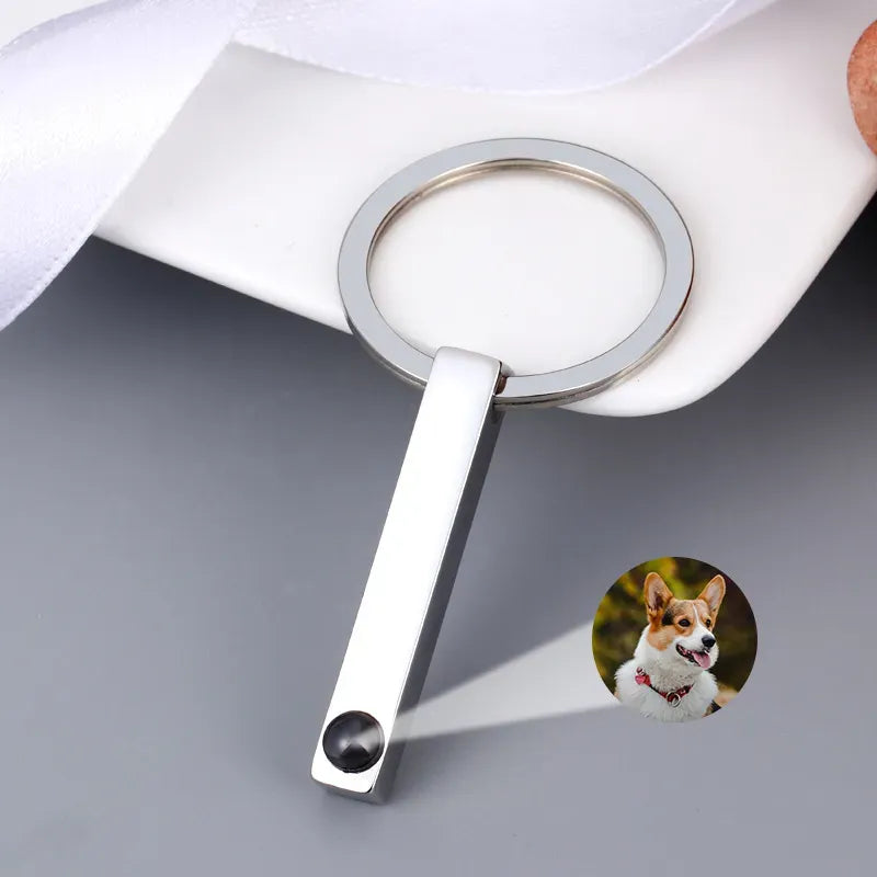 Schlüsselanhänger Personalisierter mit Fotoprojektion